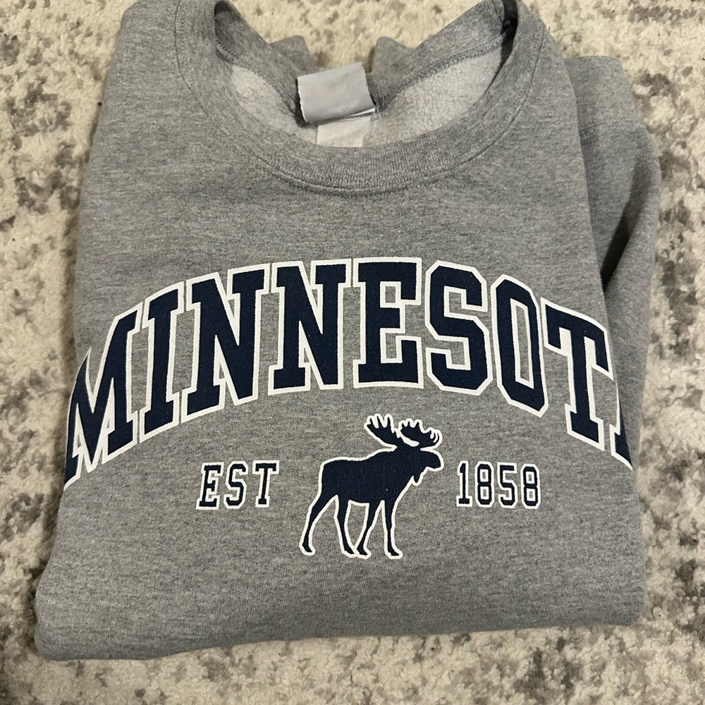 Gray Minnesota Sweatshirt